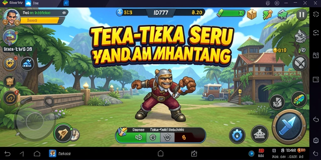 Tampilan antarmuka permainan Teka-Teki ID777 yang menarik dan interaktif.