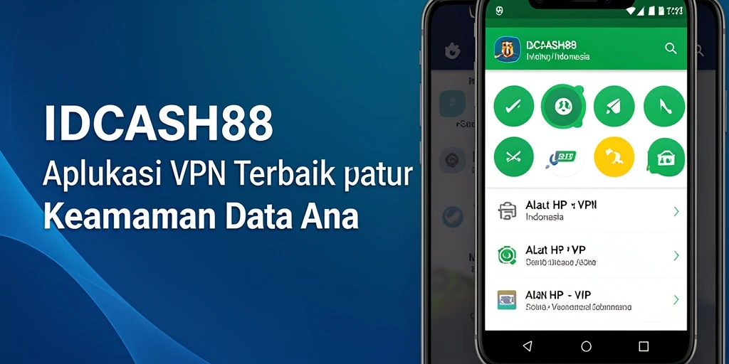 Tampilan antarmuka IDCASH88 yang sederhana dan fungsional.