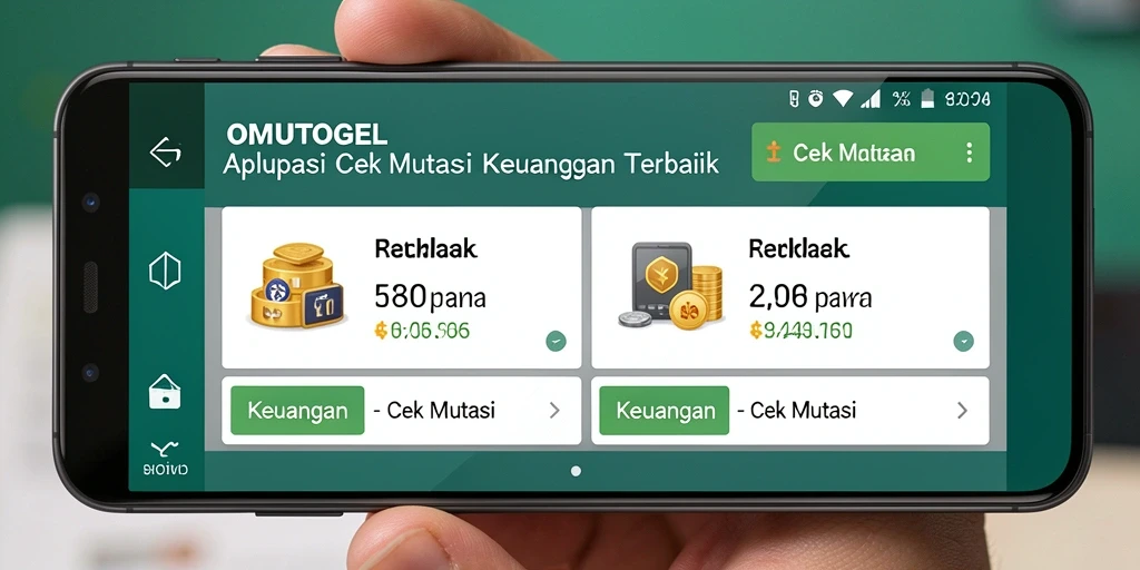 Tampilan antarmuka aplikasi OMUTOGEL yang user-friendly.