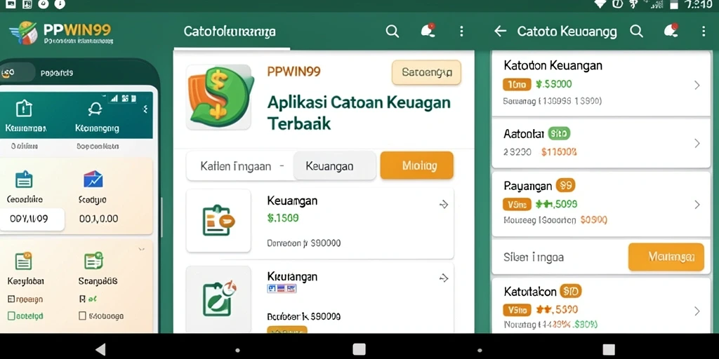 Tampilan antarmuka PPWIN99 untuk pencatatan keuangan yang efisien.