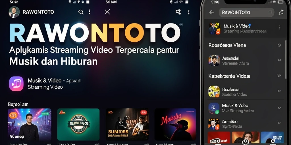 Antarmuka pengguna RAWONTOTO yang intuitif dan menarik.